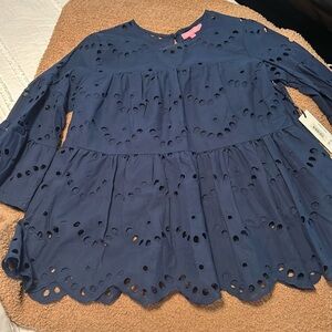 Simply Southern Tiered Ruffle Shirt